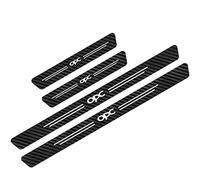 Symilov Fibra di Carbonio Battitacco per Auto Sticker, per Op-El, 4 Pezzi Battitacco Protezione Plates Anti-Graffio Scuff Adesivi Decorativi Accessori, OPC