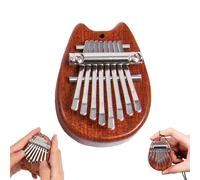 Symmetry 8 Key Exquisite Finger Thumb Piano, Finger Thumb Piano, 8 Key Exquisite Finger Thumb Piano, Thumb Piano for Adults, 8 Key Mini Exquisite Finger Thumb Piano, Thumb Piano for Kids