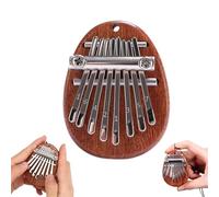 Symmetry 8 Key Exquisite Finger Thumb Piano, Finger Thumb Piano, 8 Key Exquisite Finger Thumb Piano, Thumb Piano for Adults, 8 Key Mini Exquisite Finger Thumb Piano, Thumb Piano for Kids