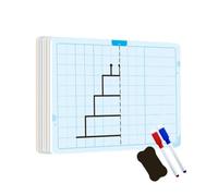 Symmetry Drawing Board, set educativo cancellabile per bambini, attività di sviluppo della creatività, strumento di allenamento per la concentrazione, tappetino da disegno per imparare a imparare a