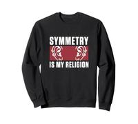 Symmetry Is My Religion Body Piercing Professionale Piercers Felpa