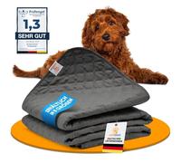 SympaTierisch Coperta impermeabile per cani - Robusto tappetino per cani come protezione per divano e letto - Coperta antiscivolo per cani di grossa taglia - lavabile in lavatrice - 130 x 100 cm -