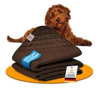 SympaTierisch Coperta impermeabile per cani - Robusto tappetino per cani come protezione per divano e letto - Coperta antiscivolo per cani di grossa taglia - lavabile in lavatrice - 80 x 60 cm -