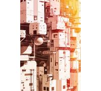 Symphonic Geometry: College Ruled Notebook - 6" x 9", 200 Pages, White Paper: A Futuristic Geometric Journal Featuring a Mesmerizing Double Cover ... for School, Study, or Creative Writing
