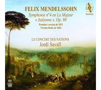 Felix Mendelsso Felix Mendelssohn: Symphonie No. 4 in La Majeur, 'Italienne (CD)
