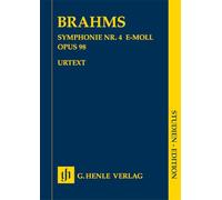 Symphonie Nr. 4 e-moll op. 98. Studien-Edition