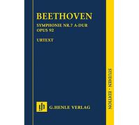 Symphonie Nr. 7 A-dur op. 92; Studien-Edition: Instrumentation: Orchestral works