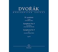 Symphonie Nr. 9 e-Moll op. 95 "Aus der neuen Welt". Studienpartitur, Urtextausgabe. BÄRENREITER URTEXT