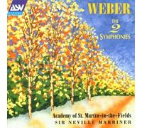 Symphonies 1 & 2 by Weber, Marriner, Academy of St. Martin (1993-12-09)