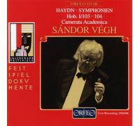 Symphonies 103 & 104 - Joseph Haydn (Audio Cd)