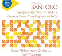 Goiás Philharmonic Orchestra – Claudio Santoro – Sinfonie nn. 11 e 12 / Concerto Grosso – CD – NAXOS