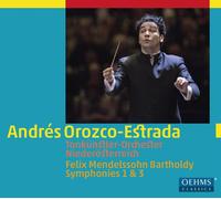 Symphonies Nos 1v& 3 - Felix Mendelssohn (Audio Cd)