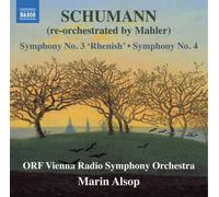 Symphonies Nos. 3 & 4 (Re-orchestrated by Gustav Mahler) - Robe... (Audio Cd)