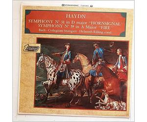 Symphonies Nos. 31 & 59 - Joseph Haydn, Helmuth Rilling, Bachcollegium Stuttgart LP