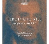 Ferdinand Ries Ferdinand Ries: Symphonies Nos. 4 & 5 (CD) Album