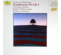 Symphonies Nos. 5 & 8 / Ouverture Fidelio - Ludwig van Beethoven / Herbert von Karajan / Berliner Philharmoniker LP