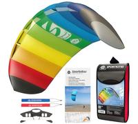 Symphony Beach III 1.3 Rainbow Aquilone da trazione a 2 Cavi con Le Straps