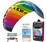 Symphony Beach III 1.8 Rainbow Aquilone da trazione a 2 Cavi con Le Straps