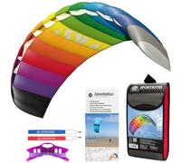 Symphony Beach III 2.2 Arcobaleno Aquilone da trazione a 2 Cavi con Le Straps