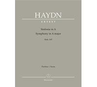 Symphony in A major, Hob.I:87. Full score, Urtext. Bärenreiter-Verlag