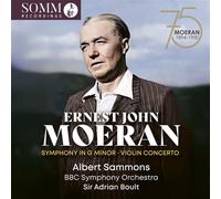 Symphony In G Minor: Violin - Albert Sammons: Ernest John Moeran (Audio Cd)
