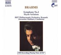 Symphony No. 1 (Rahbari, Brt Philharmonic) (CD) Album