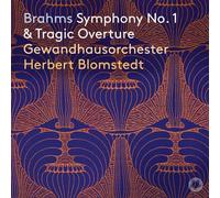 Johannes Brahms Brahms: Symphony No. 1 & Tragic Overture (CD) Album Digipak