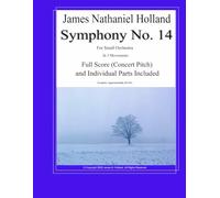 Symphony No. 14: for Small Orchestra in 3 Movements Full Score and Individual Instrument Parts: 23