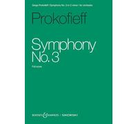 Symphony No. 3 in C minor: op. 44. orchestra. Partition d'étude.