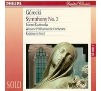 Symphony No 3 (Kozlowska/Warsaw Po/Kord) by Henryk Gorecki (1994-08-16)