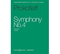 Symphony No. 4 in C: First version. op. 47. orchestra. Partition d'étude.