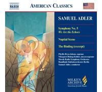 Symphony No. 5 'We Are the Echoes', Nuptial Scene (Adler) (CD) Album