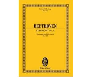 Symphony No. 9 D minor op. 125 - ""Choral"" - 4 Soloists, mixed Choir and Orchestra - study score - (ETP 411)