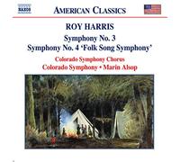 Roy Harris – Sinfonie n. 3 e 4 – CD – NAXOS