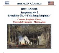 Roy Harris – Sinfonie n. 3 e 4 – CD – NAXOS