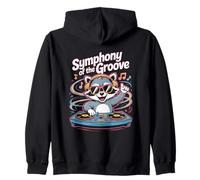 Symphony Of The Groove Dj Animale Felpa con Cappuccio