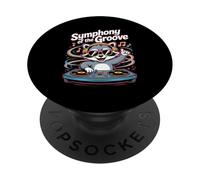 Symphony Of The Groove Dj Animale PopSockets PopGrip Adesivo
