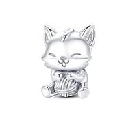 Symretie Ciondolo Argento Sterling 925 con Cubic Zirconia Pendenti per Pandora Braccialetti, Compatibile con Braccialetti e Collane europei, perfetto Regali per Moglie e Ragazze