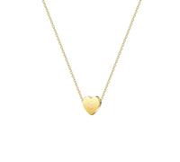 Symretie Collana d'oro con lettera S, Collana iniziale dorata 14K, Piccola collana con lettere iniziali d'oro con pendente a forma di cuore per donne e ragazze