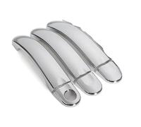 SYMWBD Copertura Per Maniglia Portiera Esterna 3 Pezzi Di Coperture Per Maniglie Esterne Delle Portiere Auto Per VW T5 T6 Per Transporter Per Caravelle Per Multivan Per California Auto(Colore 1)