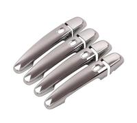 SYMWBD Copertura Per Maniglia Portiera Esterna Copertura E Finitura Per Maniglie Auto Per Chevy Per Malibu 2016-2023 Coperture Decorative Gusci Protettivi Con 4 Fori Per Pulsanti Auto(Argento)