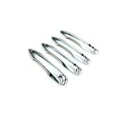 SYMWBD Copertura Per Maniglia Portiera Esterna Coprimaniglia Esterna Per Auto Per Toyota, Per Corolla, Per Cross 2020-2025 Coperture Decorative Esterne Gusci Protettivi Cromo Auto(Argento)