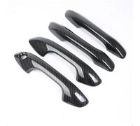 SYMWBD Copertura Per Maniglia Portiera Esterna Rivestimento Maniglie Esterne Delle Portiere Auto Per Kia Per Rio 4 Per X-line 2017 2018 2019 2020 Guida Sinistra Coperture Decorative Auto(Nero)