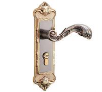 SynapSYA Maniglie Porte Interne 1 set di serratura for porta vintage universale retrò for camera da letto antifurto for interni sicurezza for