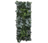 SynapSYA Muro Piante Artificiali Pannello di Rose Artificiali for la Decorazione della casa, 40 * 120 cm, Decorazione da Parete ricoperta di stuoia di Paglia(Color12)