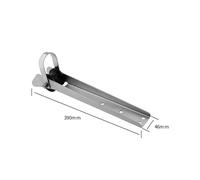 SynapSYA Musone di Prua per Ancora 1 Pezzo di Rullo Prua for Ancora for Barche in Acciaio Inossidabile 316, Marino Satinato for impieghi gravosi, ferramenta for Yacht