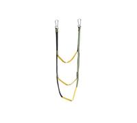 SynapSYA Scala di Corda Marina Launching Ladder Boat Folding Ladder(Green 3 Step)