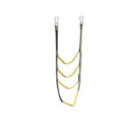 SynapSYA Scala di Corda Marina Launching Ladder Boat Folding Ladder(Green 4 Step)