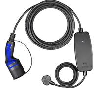 Sync Energy Cavo di ricarica per veicoli elettrici e ibridi, 5 metri, modalità 2, spina UK a 3 pin per caricabatterie da auto tipo 2, BG Sync EV, IP65, 2,4 kW, EVCM22135