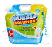 SYNCFUN 128 oz di soluzione per bolle di sapone con bacchetta piccola, ricariche di soluzione concentrata per macchina per bolle di sapone, bacchette, soffiatore, Pasqua